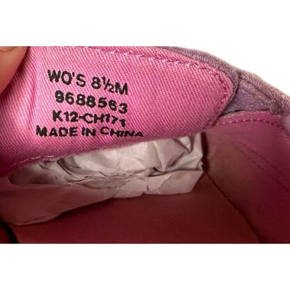 Sperry Women's Top-Sider Purple Lavender Sequin Lace Up Boat Shoes Size 8.5 - Picture 7 of 8